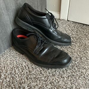 Rockport Black Leather Oxfords